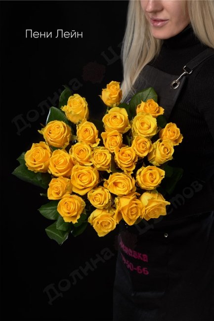 Букет из Розы Пени Лейн  (высота  50см)