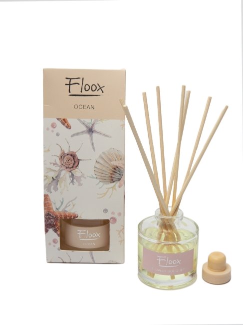 Ароматические диффузоры. диффузор floox ocean свежий 45мл