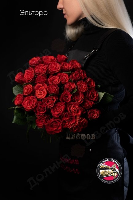 Букет из Розы Эльторо  (высота  50см)