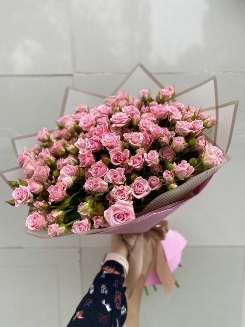 Букет из Розы Спрей Одилия  (высота  40 см)